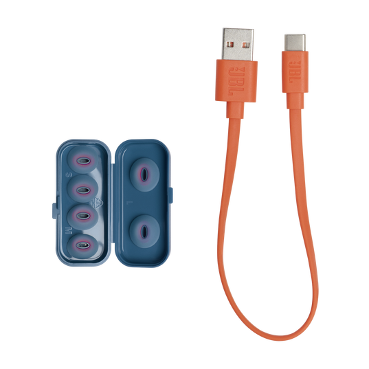 JBL Tune Flex - Blue - True wireless Noise Cancelling earbuds - Detailshot 10